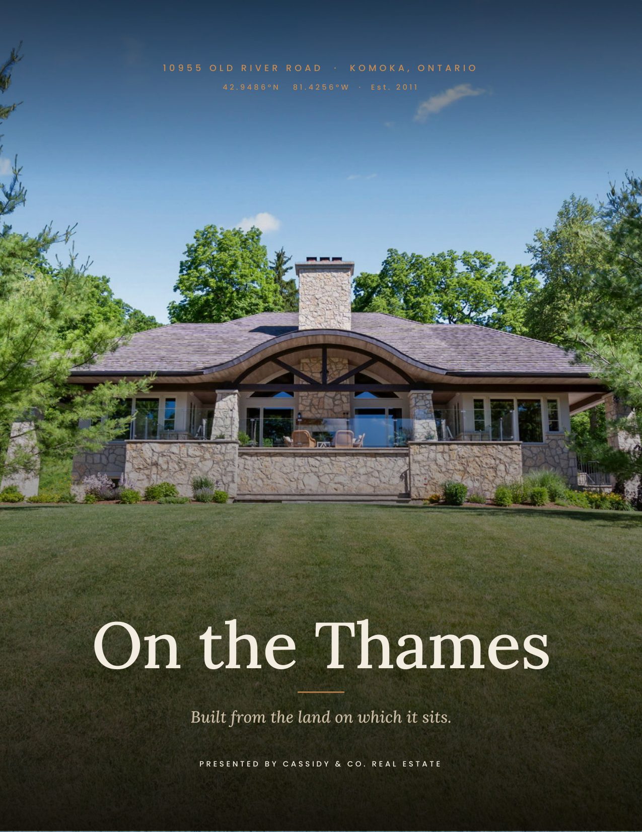 On the Thames — 10955 Old River Road, the story