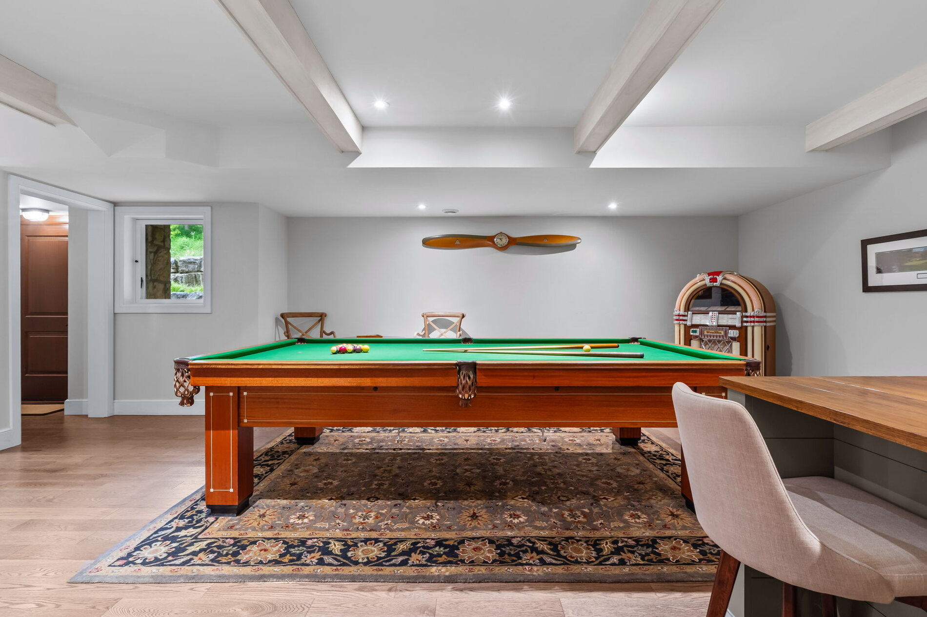 Lower level billiards