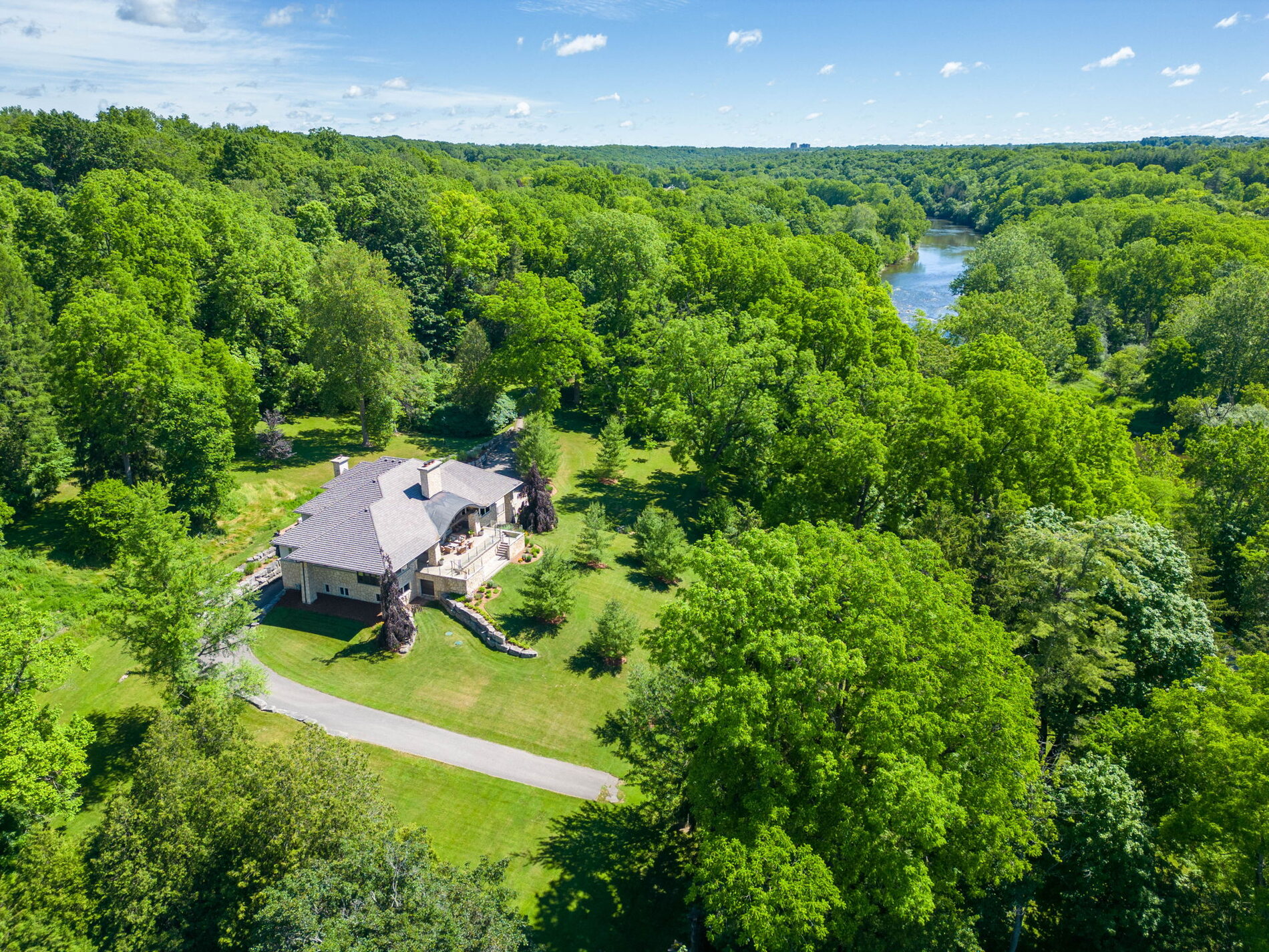 Wooded acreage