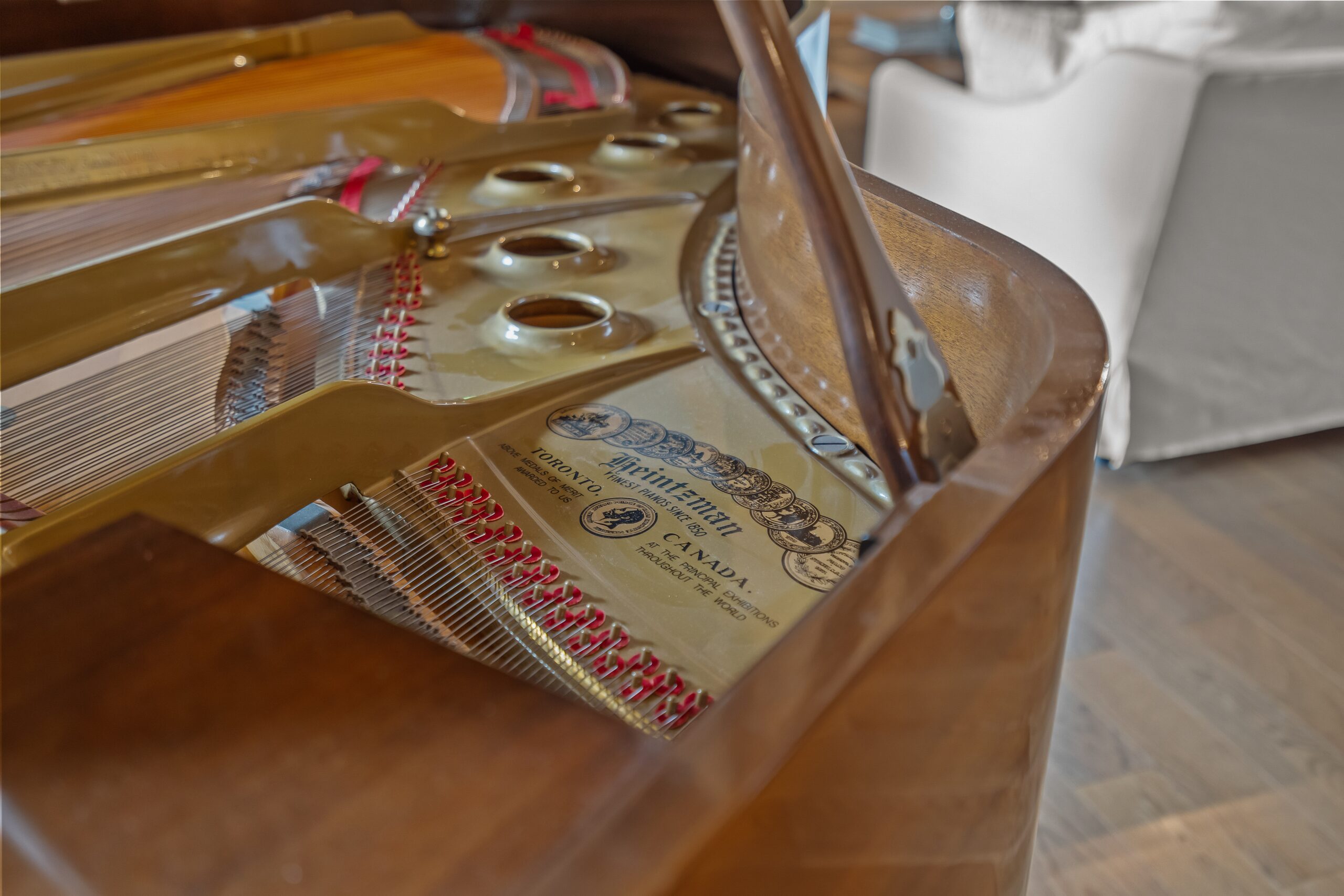 At the baby grand