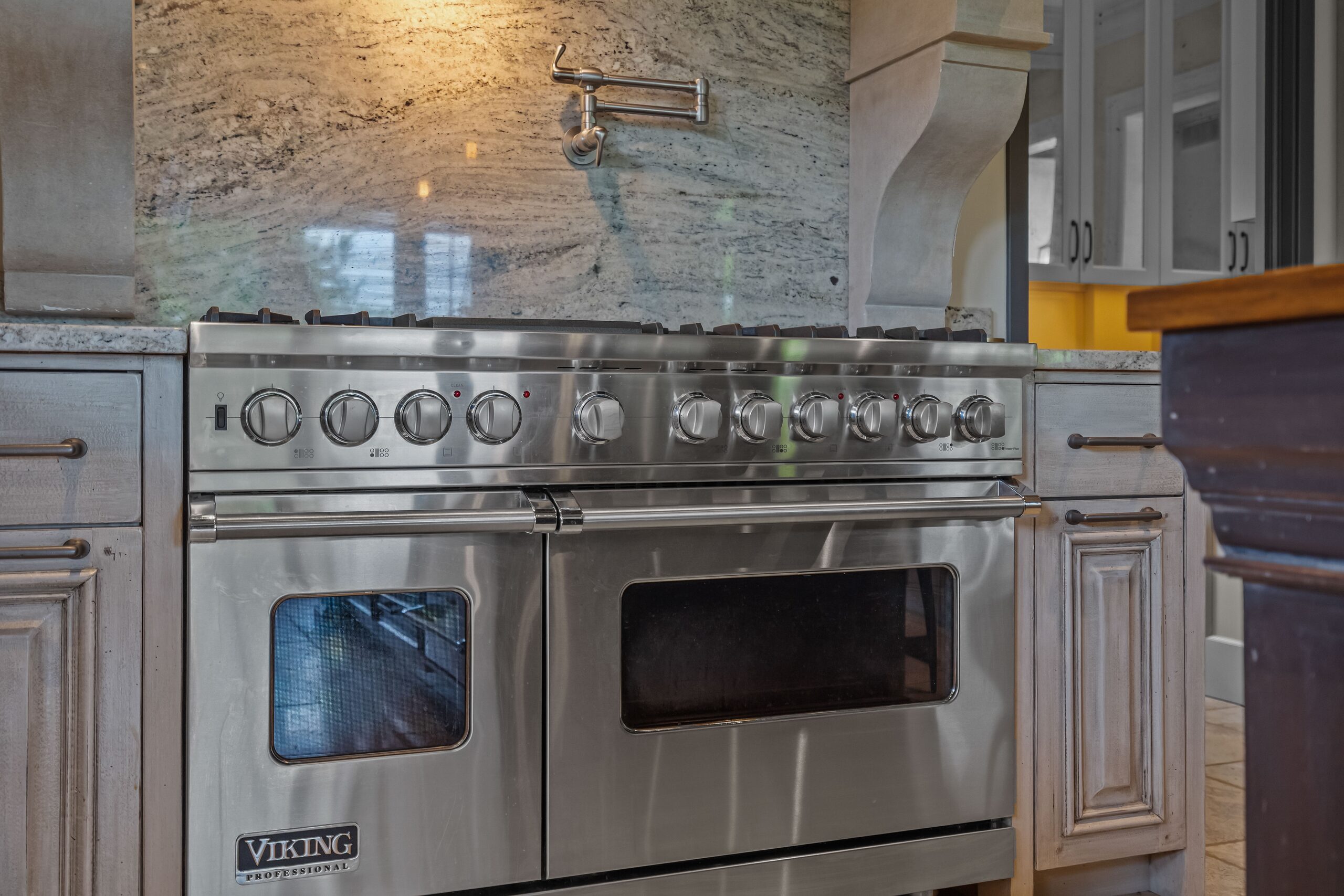 Forty-eight-inch Viking range