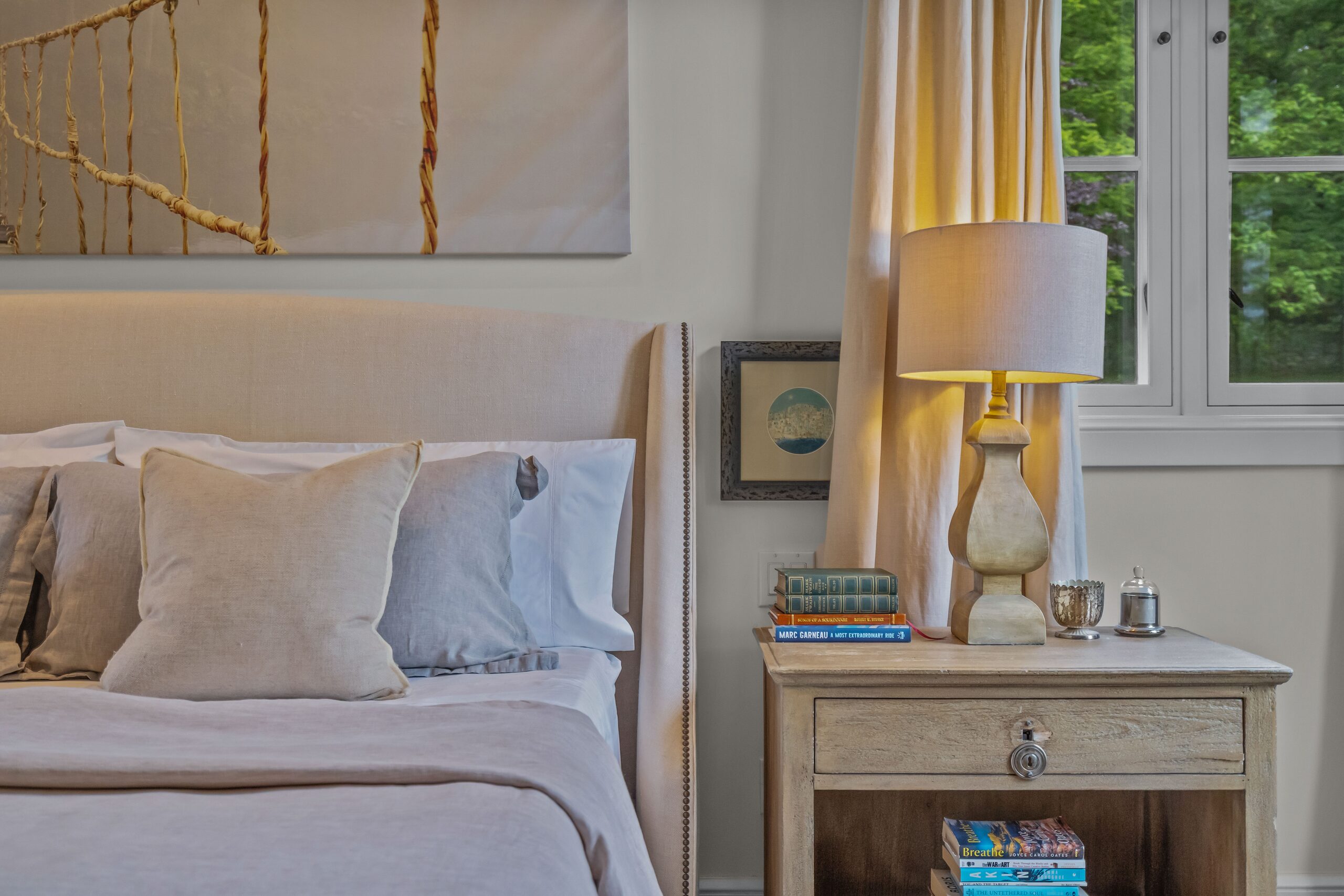 One of four bedrooms