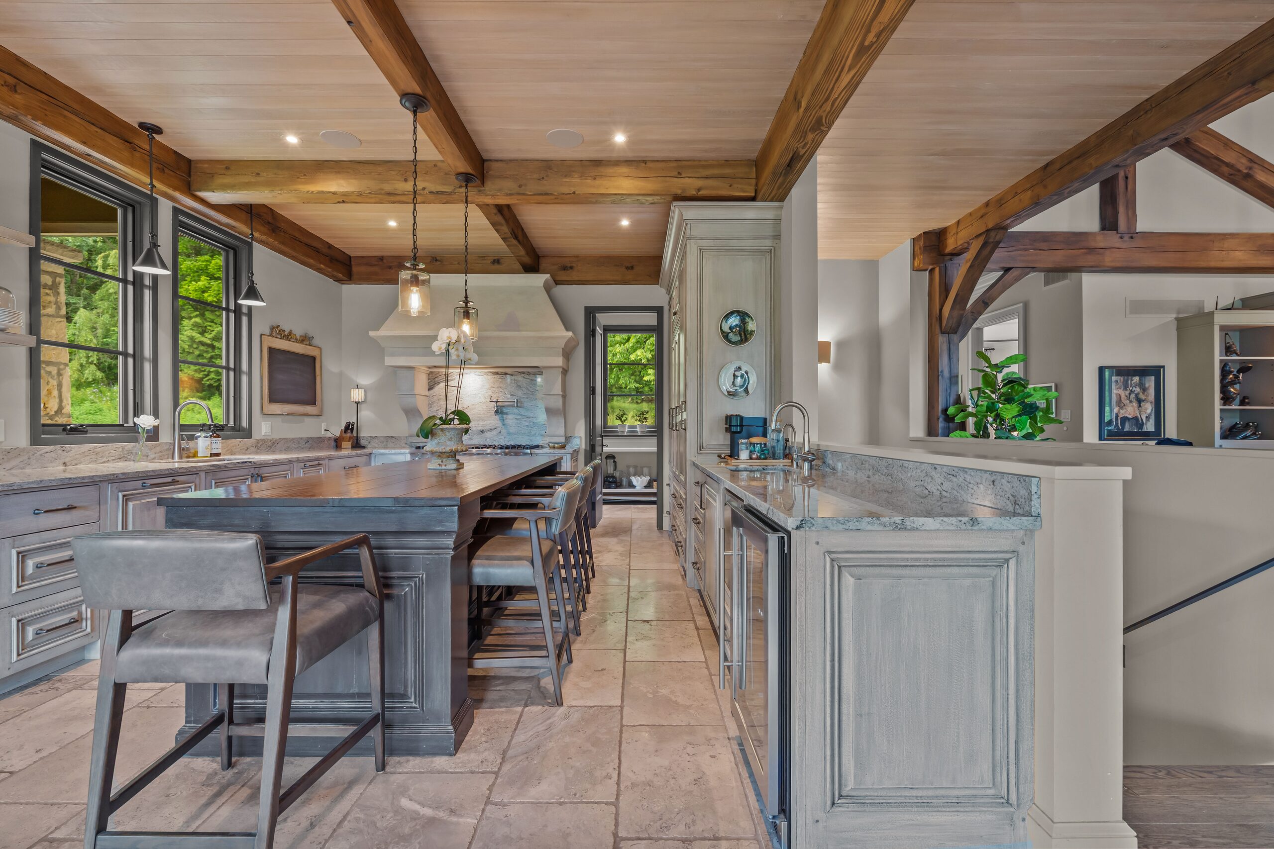 Kitchen designed for gathering
