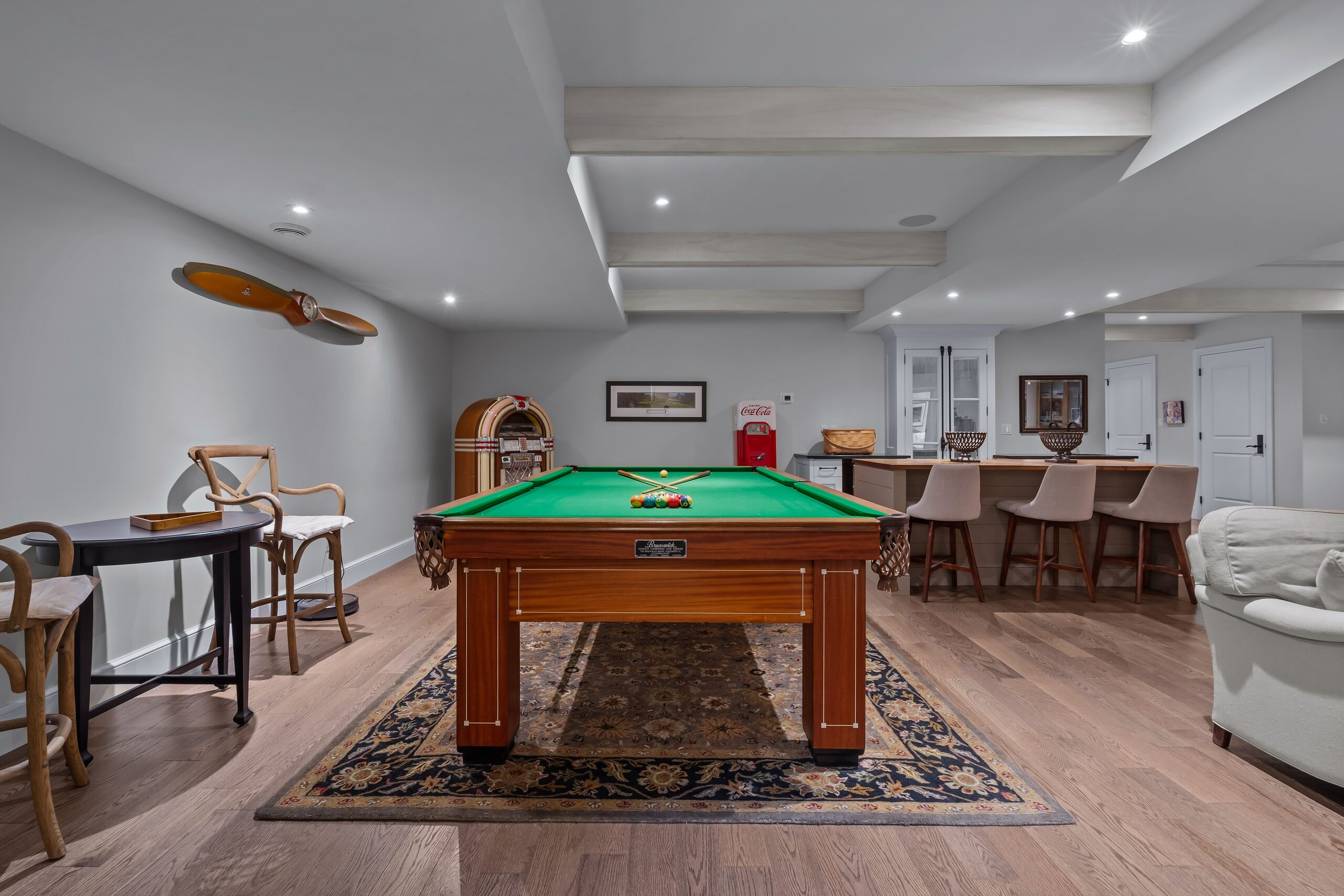 Lower level billiards