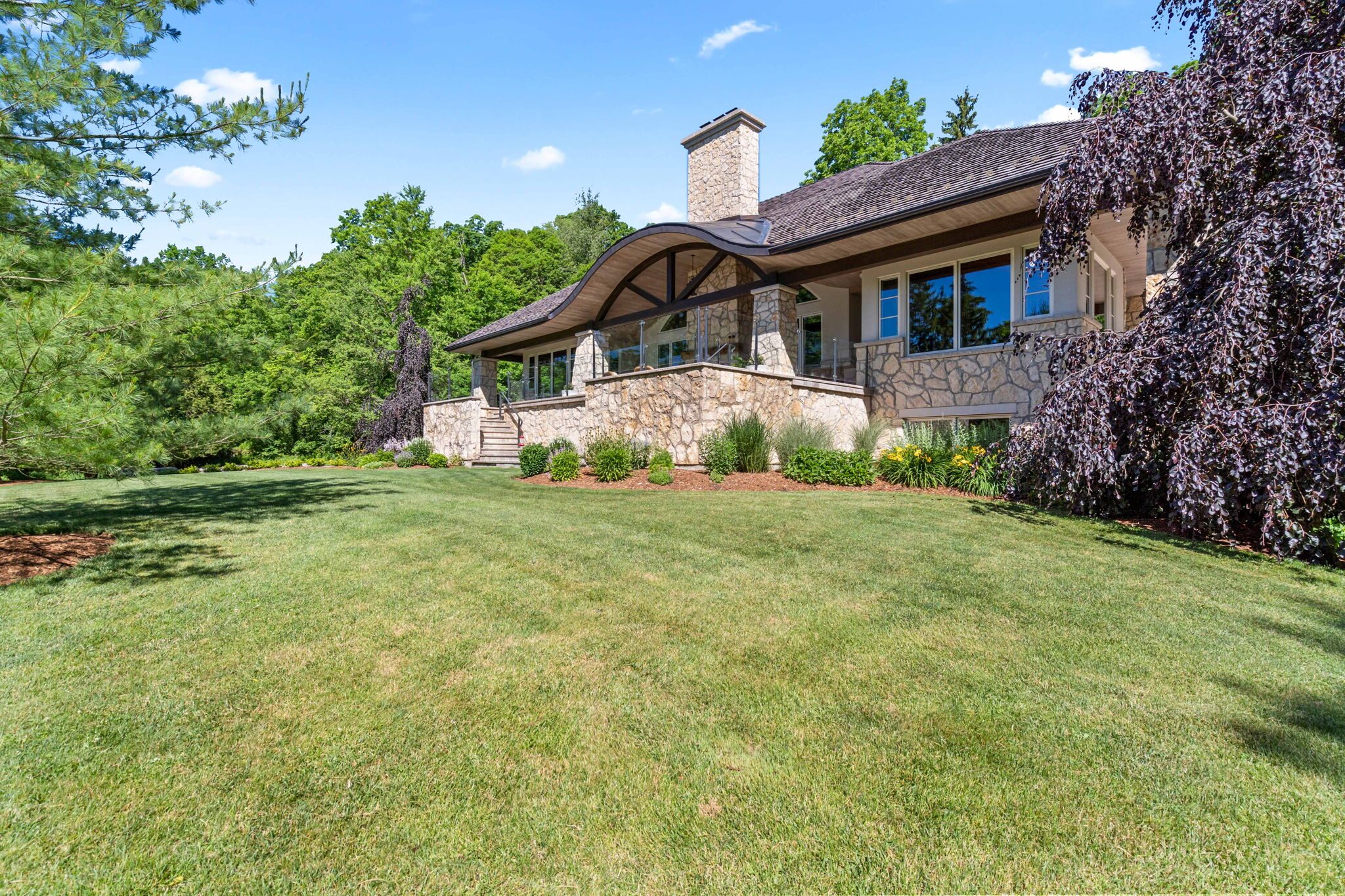 The house from the grounds